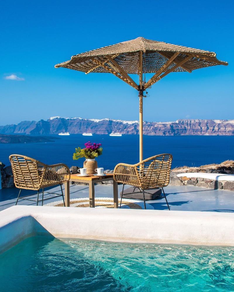 Cape 9 Villas & Suites Акротири Экстерьер фото